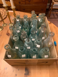 Antique soda bottles (NS and NB)