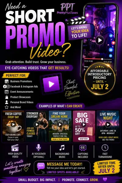  Need a Short Promo Video? Let's Bring Your Idea to Life!, View more