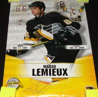 Mario Lemieux - The Magnificent One comeback poster Limited Ed.