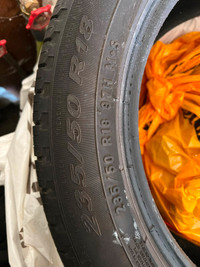 235 50 R18 Fireli all season tires