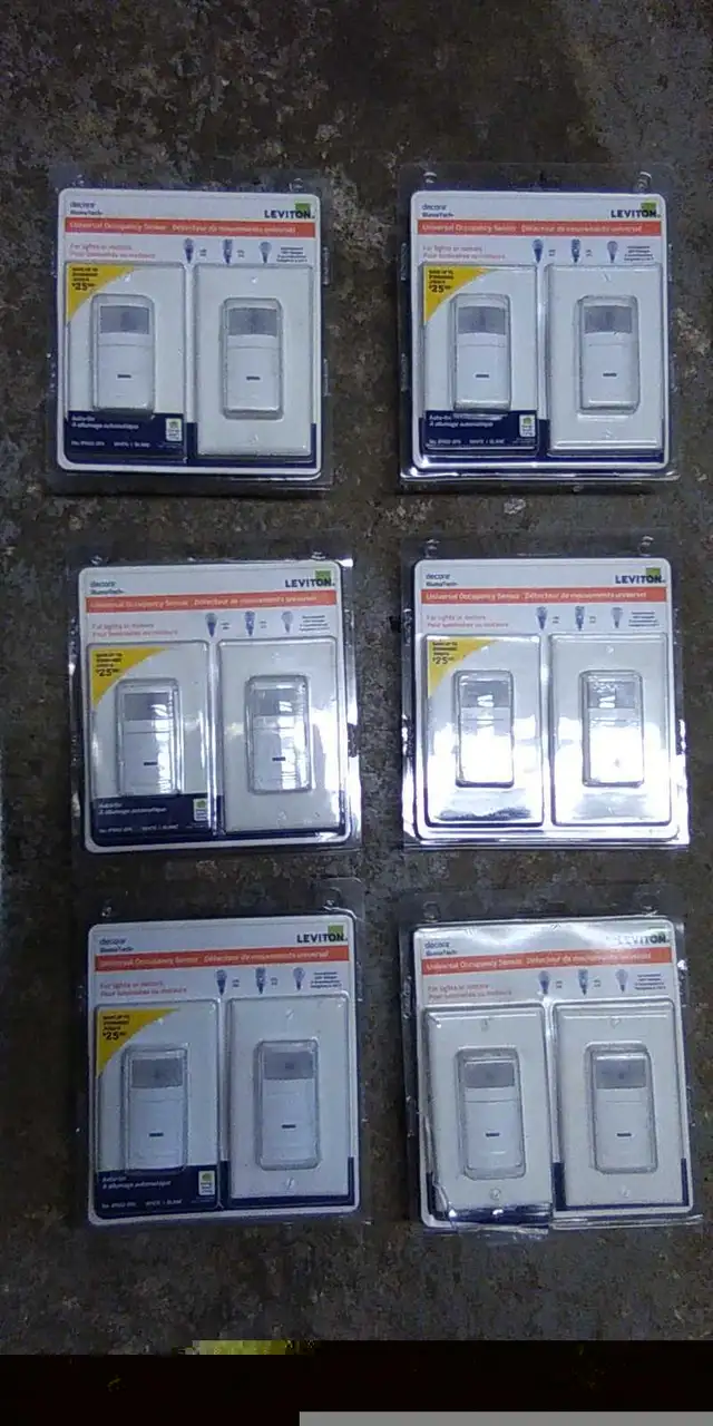 NEUF gradateur detecteur mouvement NEW motion sensor light dimer in Electrical in Laval / North Shore - Image 4