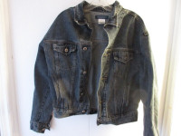 Vintage Bluenotes Denim Jean Jacket, blue, small. Made in Canada