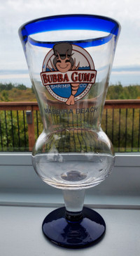 Bubba Gump Collector Glass