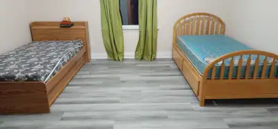 1 slot available for a girl in Large Spacious room (2 girls in a room, Note: A girl occupied already...