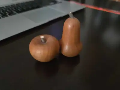 Wooden Apple and Pear Decor , View more