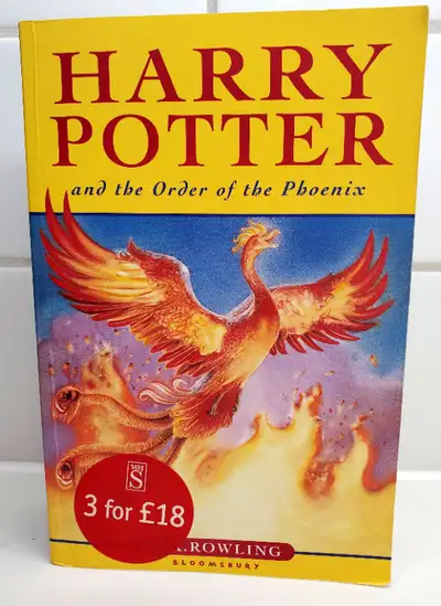 Harry Potter and the Order of the Phoenix PB 1st ed.-  1st print, View more