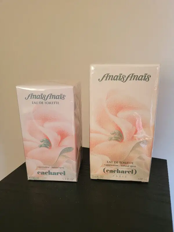 Anais Anais Eau de Toilette 100ml and 50ml, New, 2 Bottles