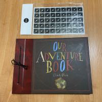 NEW! Scrapbook “Our Adventure Book” Photo Album + Stickers  