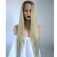 COLORFULYOU Lace Front Wigs Blonde Colour 613 Wig Lace Front Wig