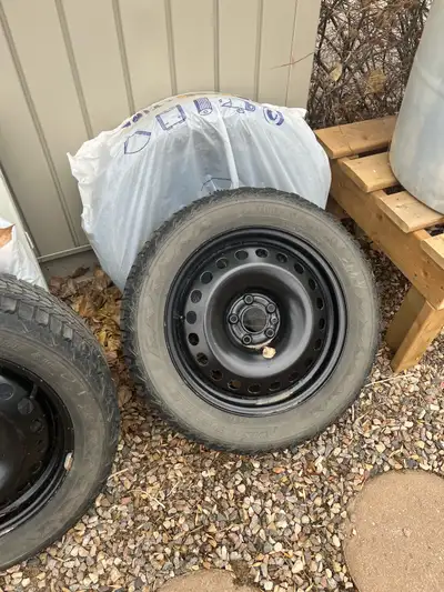 17 inch winter rims. Tires are no good but the rims are in great shape. $150 obo for all 4 Text 306-...