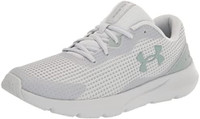 Under Armour surge 3 running shoe, womens 7.5 Halo Gray/Opal