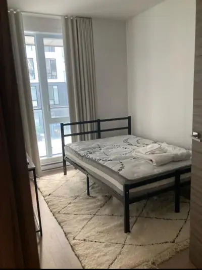 bed frame and mattress , View more