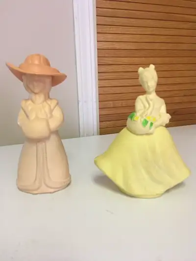 2 Avon Lady Perfume Bottles- empty, View more