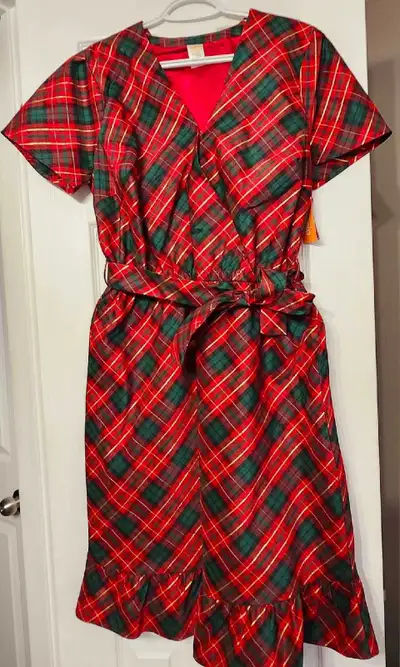 New with tags ladies size Large holiday dress. Tag of $99, View more