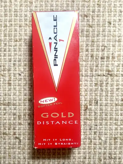Pinnacle 1 golf balls - Gold distance (package of 3), View more