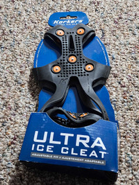 KORKERS ULTRA ICE CLEATS SURE-FOOTED TRACTION ON PACKED SNOW 