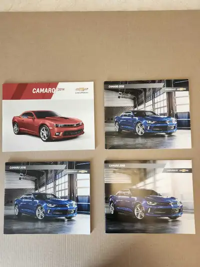 Chevrolet Camaro Brochures 2014-2018, View more