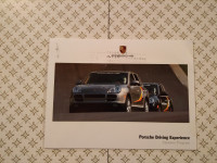 Porsche Driving Experience Pamphlet - Cayenne Program