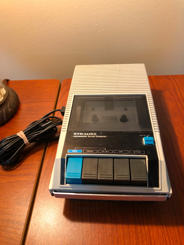Vintage Strauss Cassette Recorder (Automatic Level Control). in Arts & Collectibles in Vancouver
