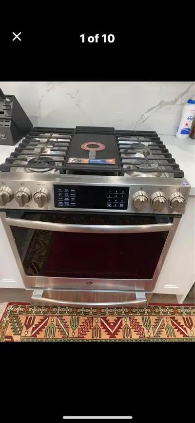 Gas and Electric GE -Wifi Stove , View more