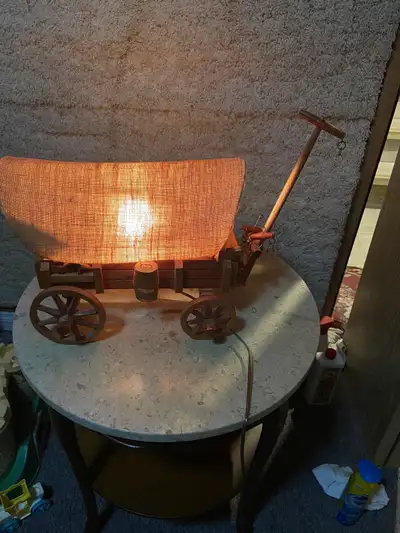 Antique Stagecoach Lamp Excellent Condition, View more
