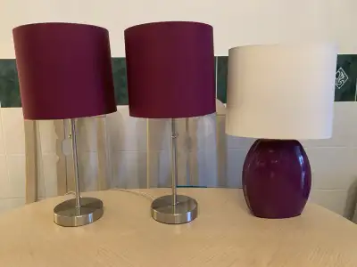 Lampes rose intense (3), View more