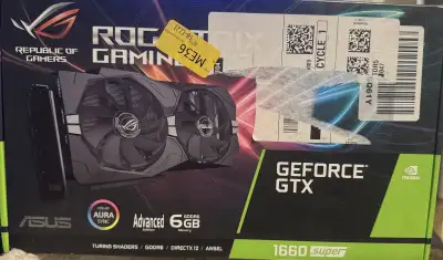Asus Rog Geforce GTX 1660 Super 6gb, View more