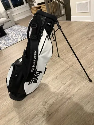 PXG Sunday Stand Bag – Black/White, View more