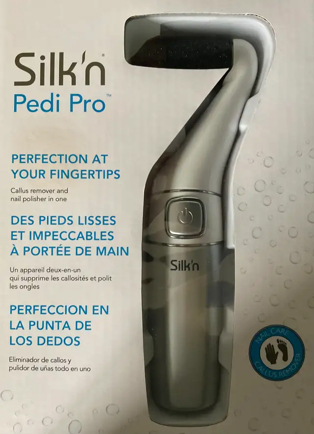 SILK'N PRO 2n1 MANI-PEDI TOOL KIT - New in Box