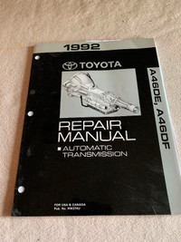 Toyota Previa Shop Manual
