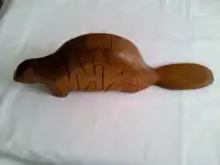 Handmade Wooden beaver Puzzle
