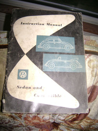 1957 VW Volkswagen manual sedan convertible