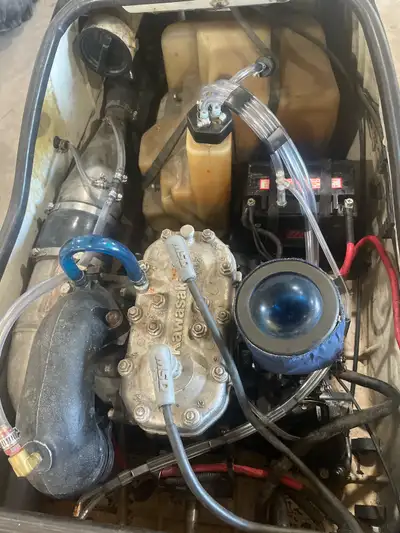 Starts and runs alright little bog but carb has been cleaned since then and havnt tried it yet brand...