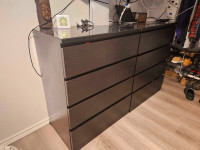 Malm Ikea dressers 