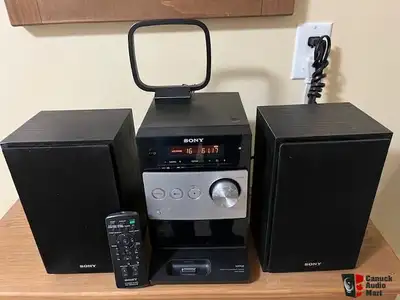 SONY COMPACT MINI STEREO SYSTEM, View more