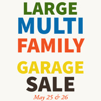 Multi-family garage sale 