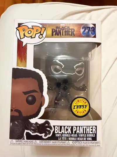 Funko Pop marvel Black Panther limited chase figure 273 toy, View more