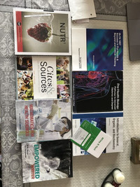 Georgian College Pre health textbooks