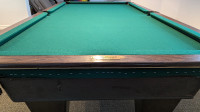 Brunswick Monarch Pool Table (Model LJ) - Disassembled