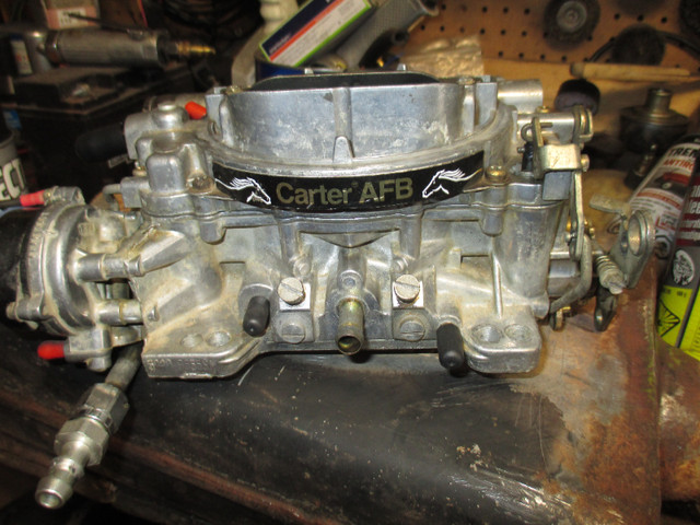 Carter AFB carb Same as Edelbrock.. Now 200.00 in Engine & Engine Parts in Red Deer