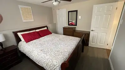 New fully furnished executive style one bedroom apartment including utilities and internet in a prim...
