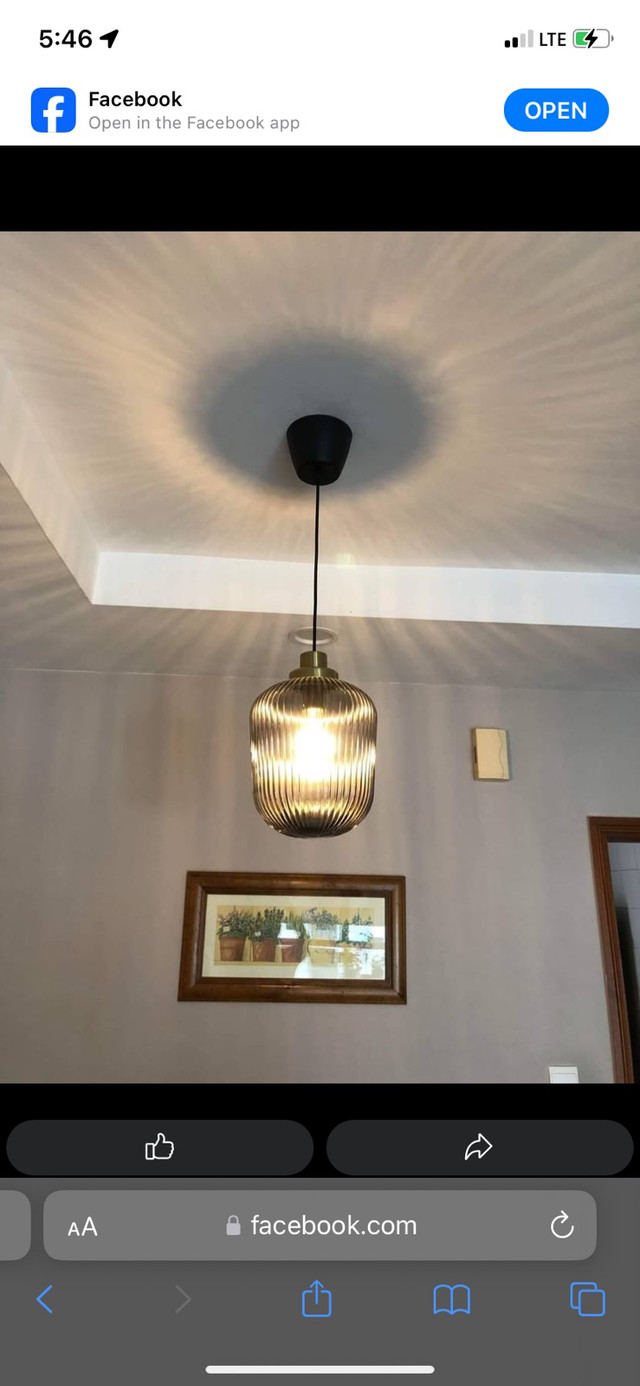 Ceiling Pendant Lamp light fixtures in Electrical in City of Halifax