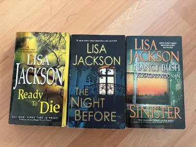 Lisa Jackson Novels $4 each or all 3 for $10 , View more