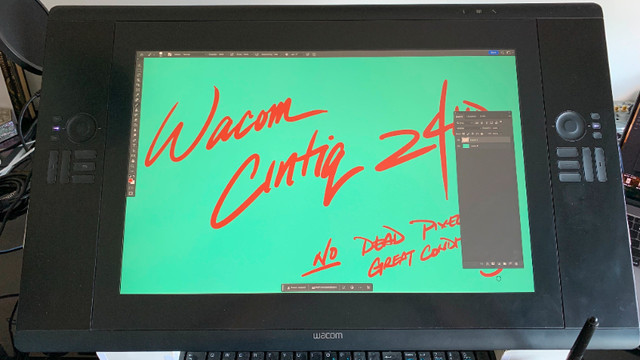 Wacom Cintiq 24HD in Monitors in Vancouver - Image 2