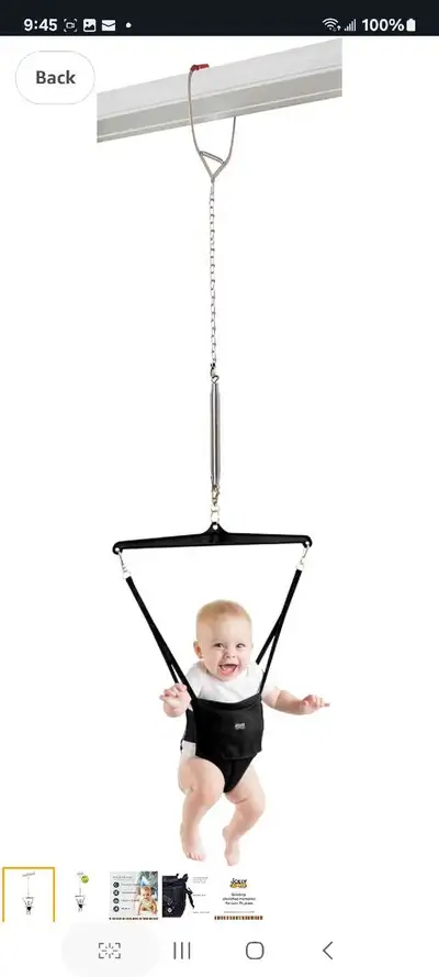 Jolly Jumper *ICONIC* - The Original Baby Exerciser. Trusted By, View more