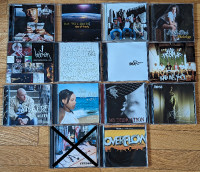 Lot of 13 rare 2000s Canadian Underground Rap Urban CDs Like New