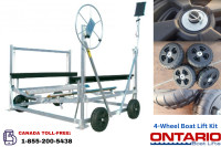 Ontario Boat Lifts 4-Wheel Kit: Make Your Lift Mobile!