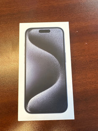 BRAND NEW IPHONE 15PRO SEALED IN BOX $1300