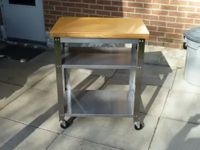 Food Preparation Island/Utility Cart, View more