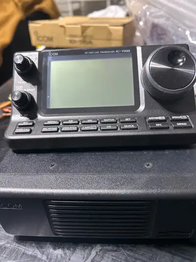 Selling my Icom IC-7100 HF/VHF/UHF Transceiver, a versatile communication device for amateur radio e...